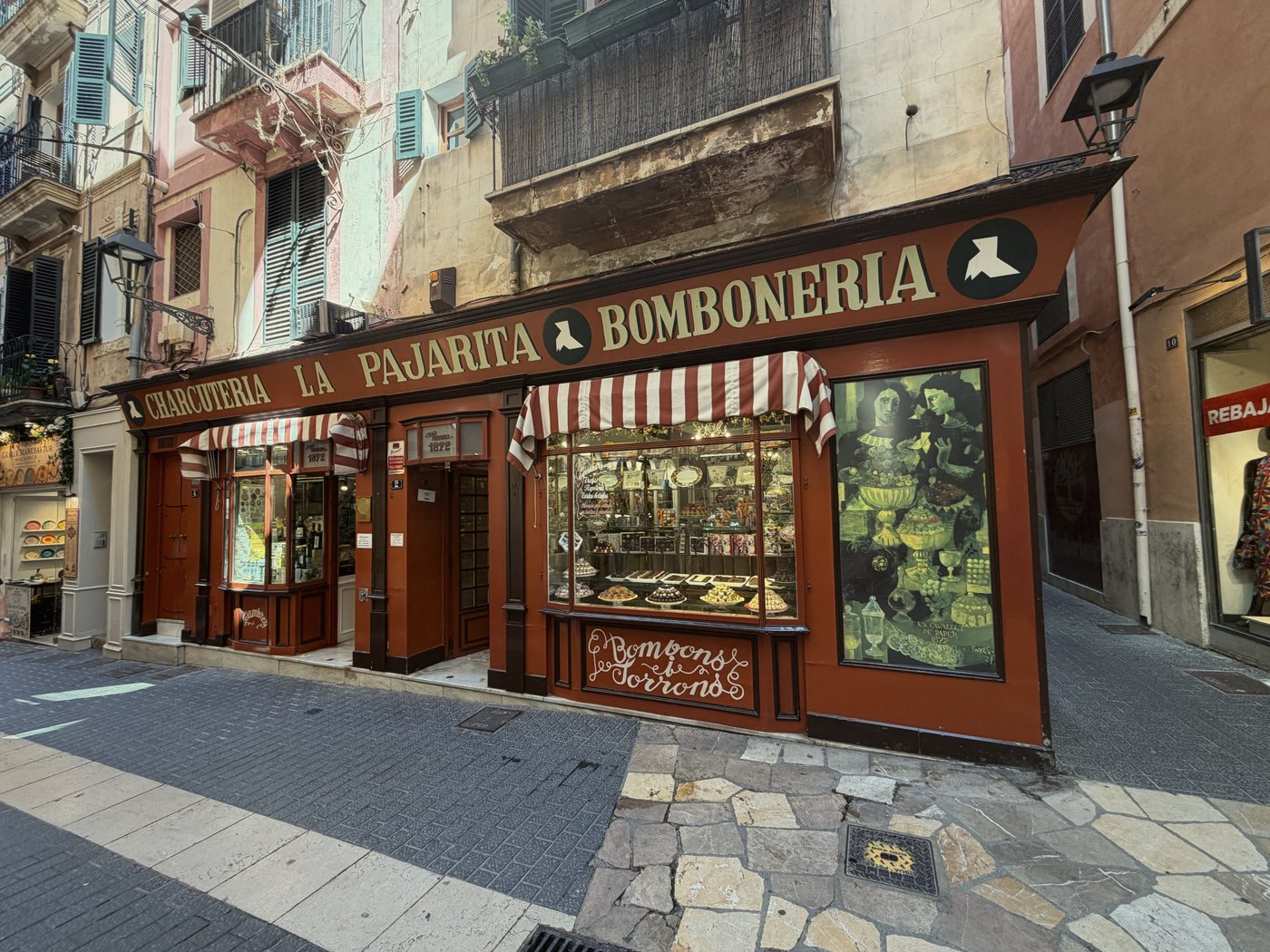 La Pajarita, historic chocolate shop in Palma