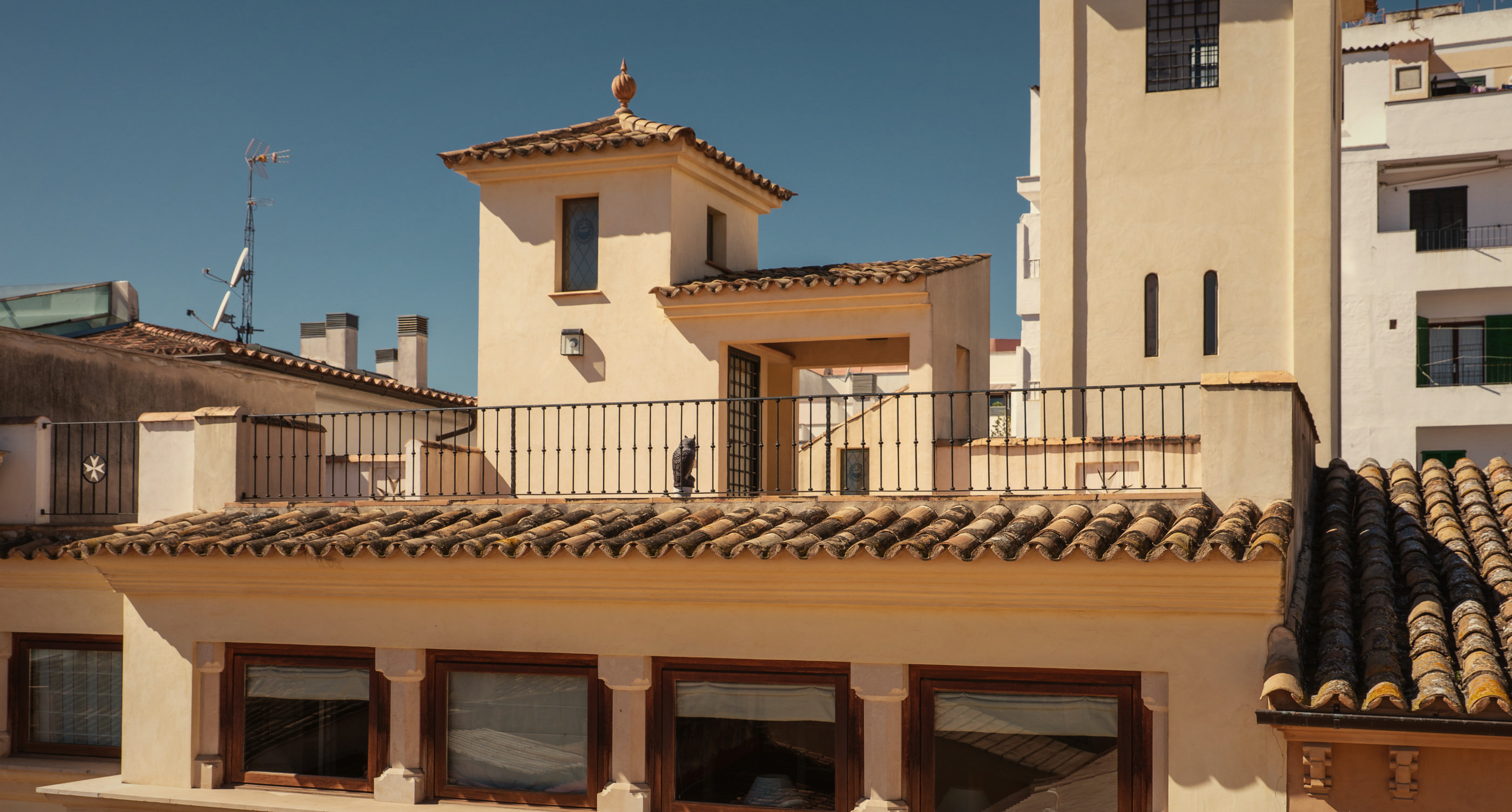 The rooftops of Palma old town
