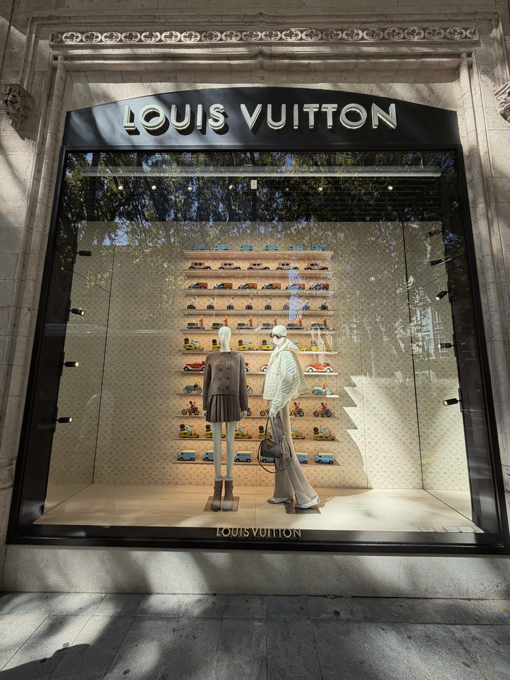 A shop window on Passeig del Born, Palma